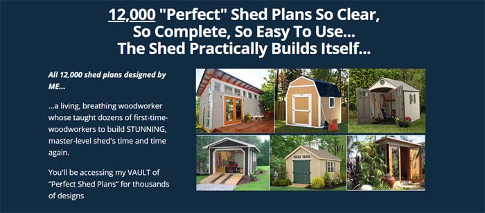 woodworking shed plans